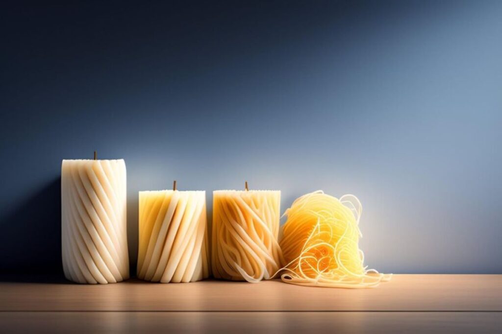 4 wick candle